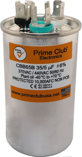 Picture of Capacitor CBB65 35/5uF Class B
